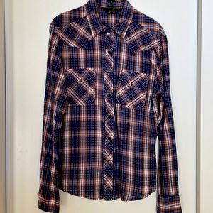 Vintage western button down